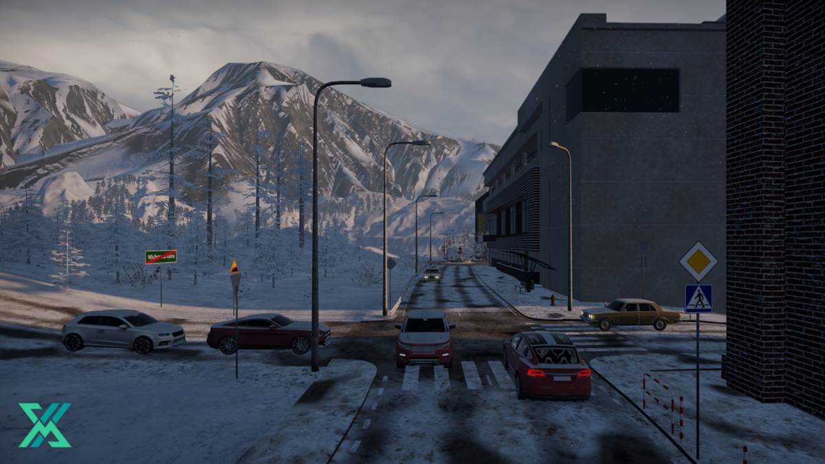 Added four seasons, improved weather effects, and better steering wheel force feedback in the new eXpanSIM update